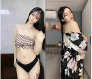 快手清纯女神《以曼》首次露脸早期视频