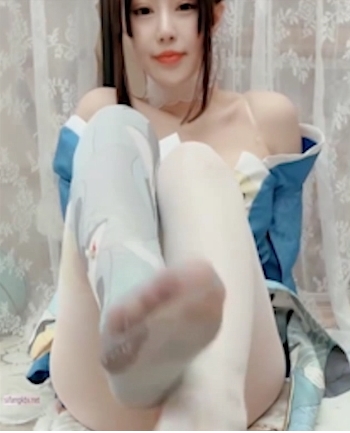 极品巨兔《朱可儿》八月不知火舞COS粉色比基尼