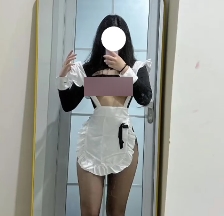 推特黑乖巧丝女仆感觉处理器1V372MB宅男必看